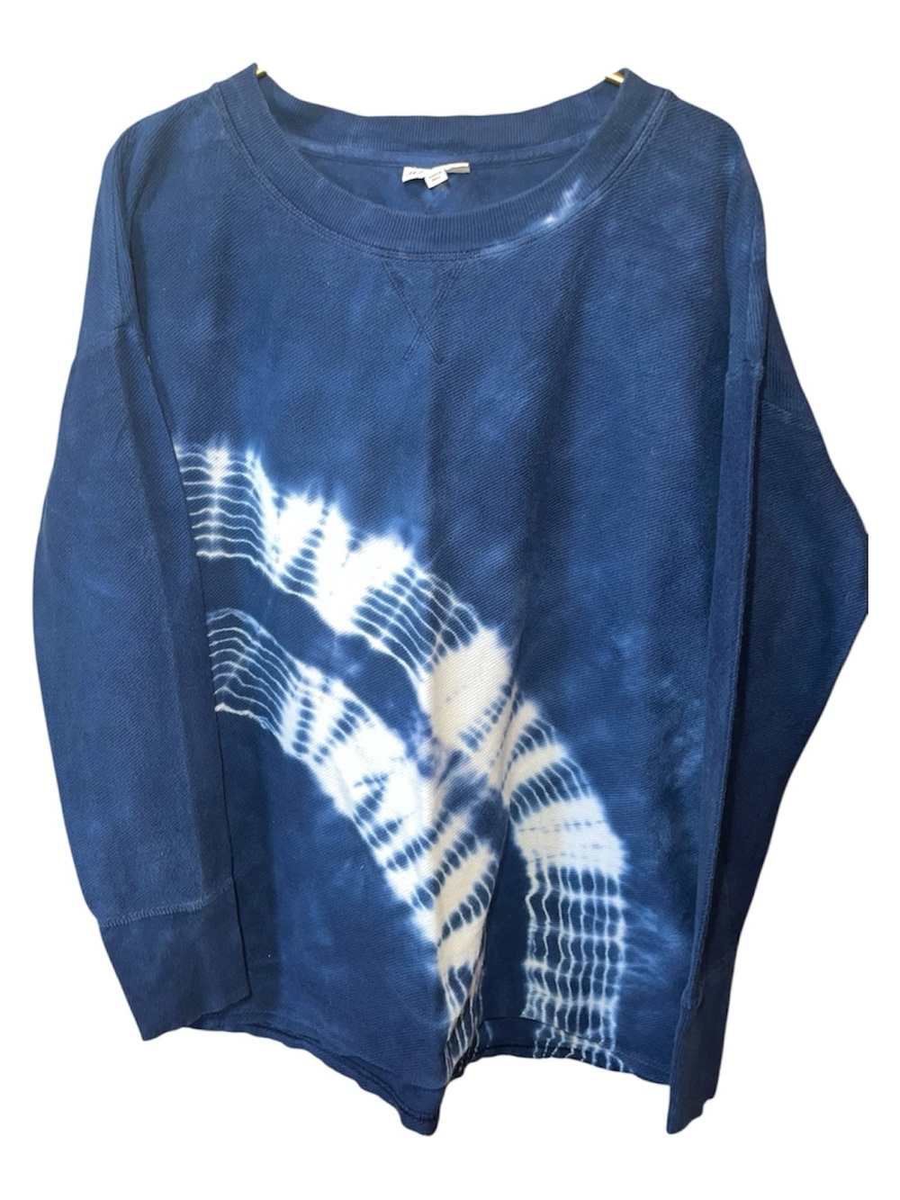 Wonderly Studio Tie-Dye Thermal Pullover – Women’s Size Large | Oversized